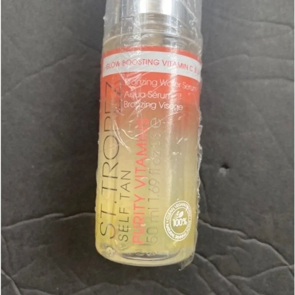 ST. TROPEZ SELF TAN PURITY GLOW BOOSTING VITAMINS BRONZING FACE SERUM 50ML
